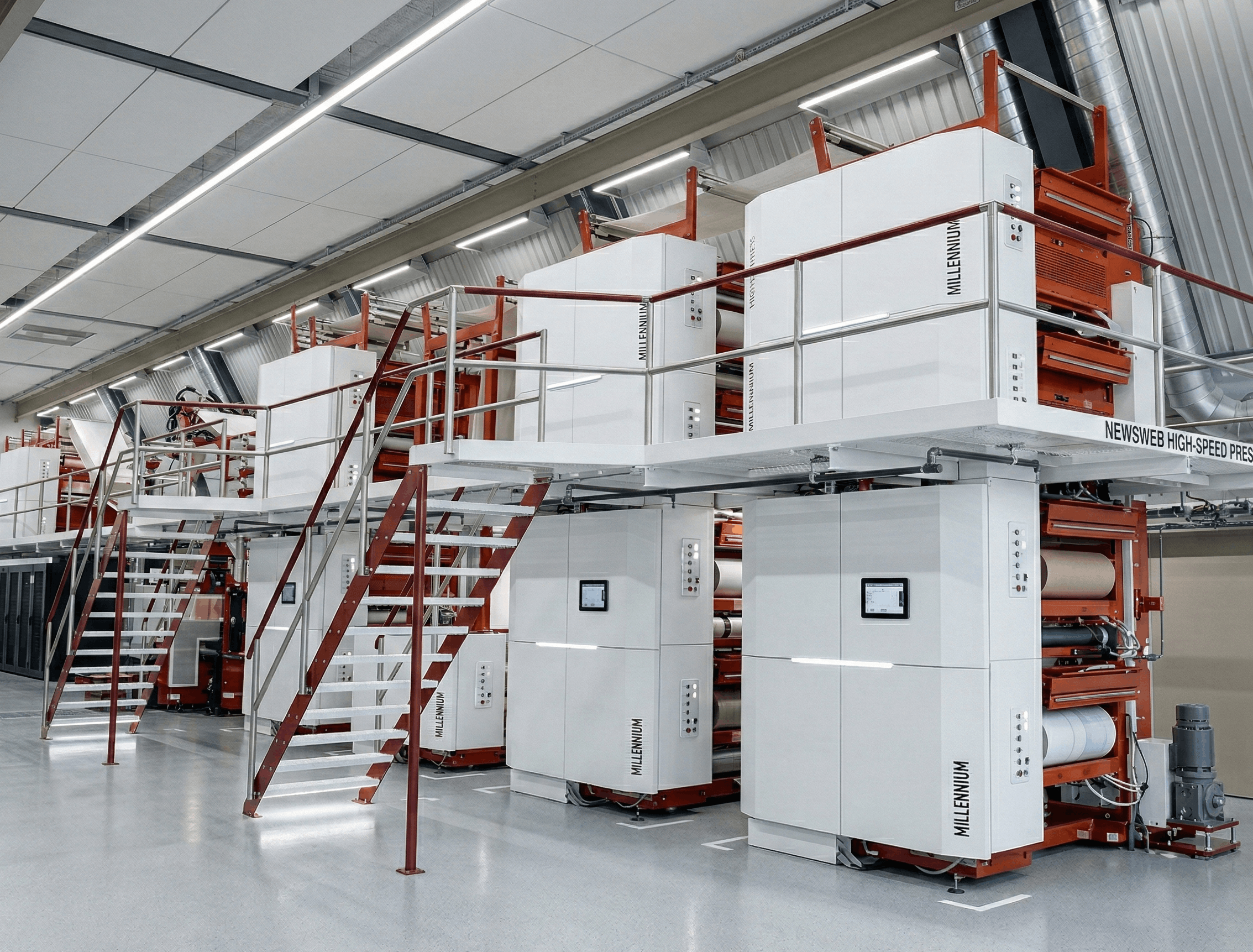 Modern Web Offset Press Factory